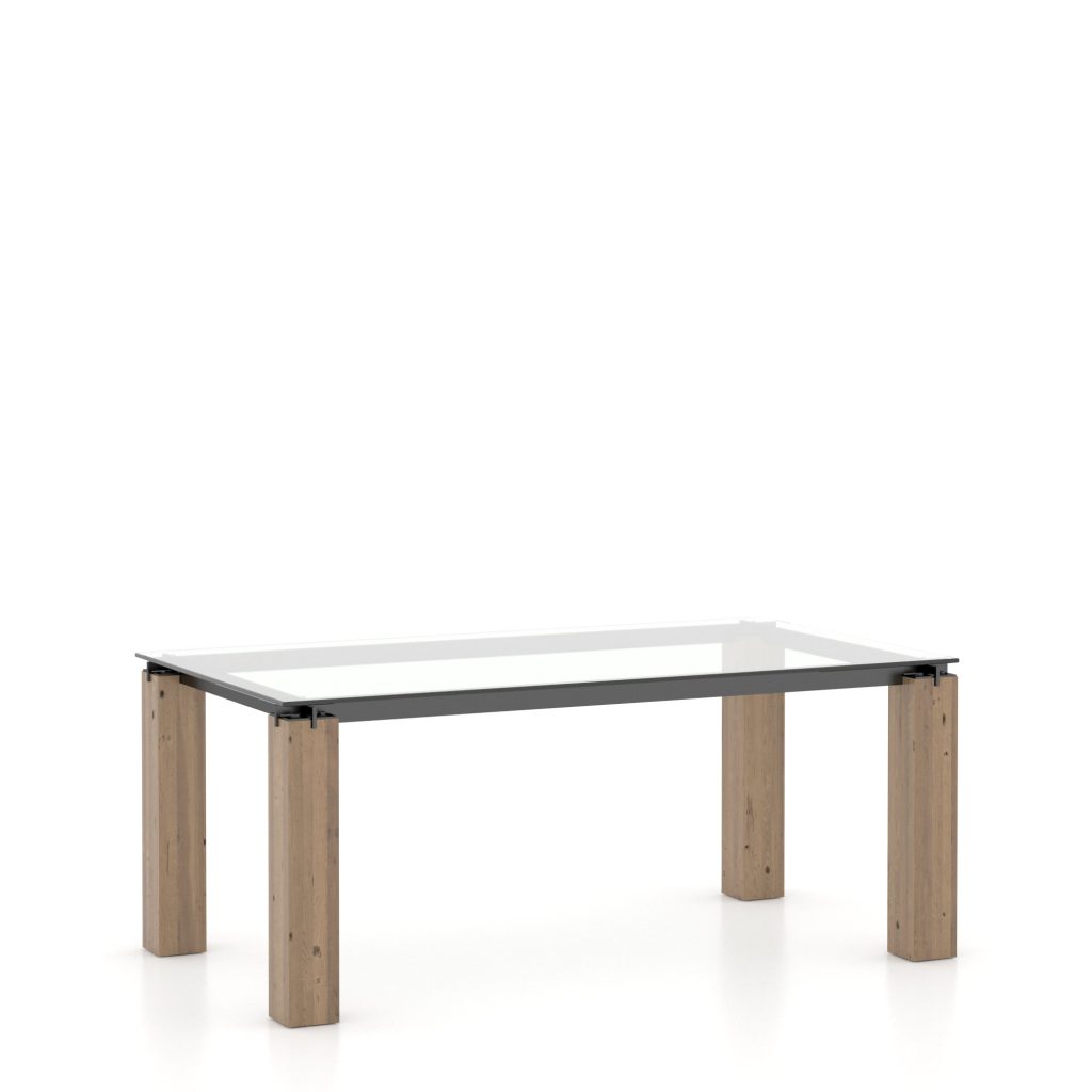 Rectangular Glass Table – Legs LE