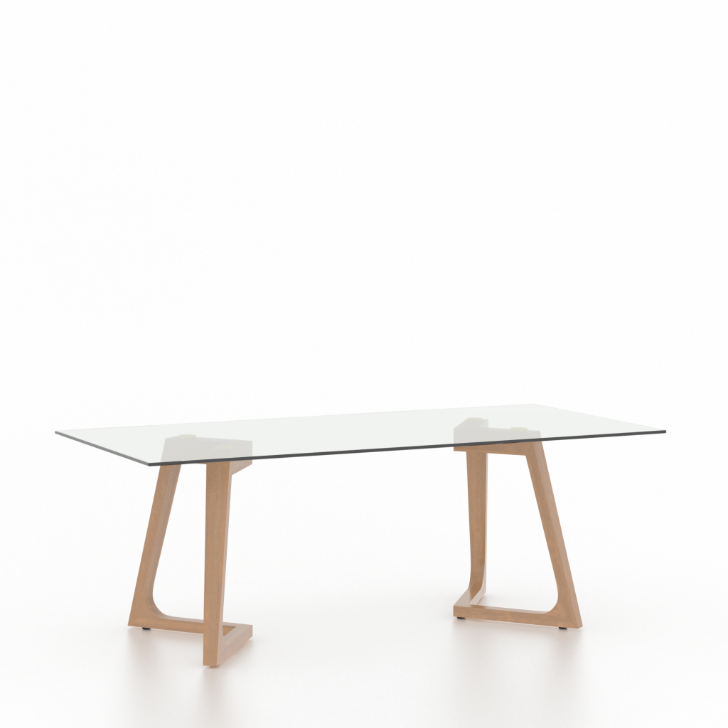Rectangular Glass Table – Base MN