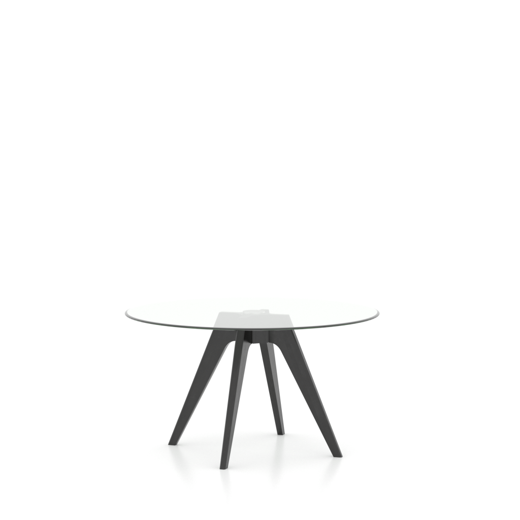 Round Glass Table – Base DQ