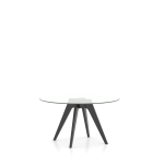 Round Glass Table – Base DQ