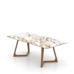 Rectangular Porcelain Table – Base MN