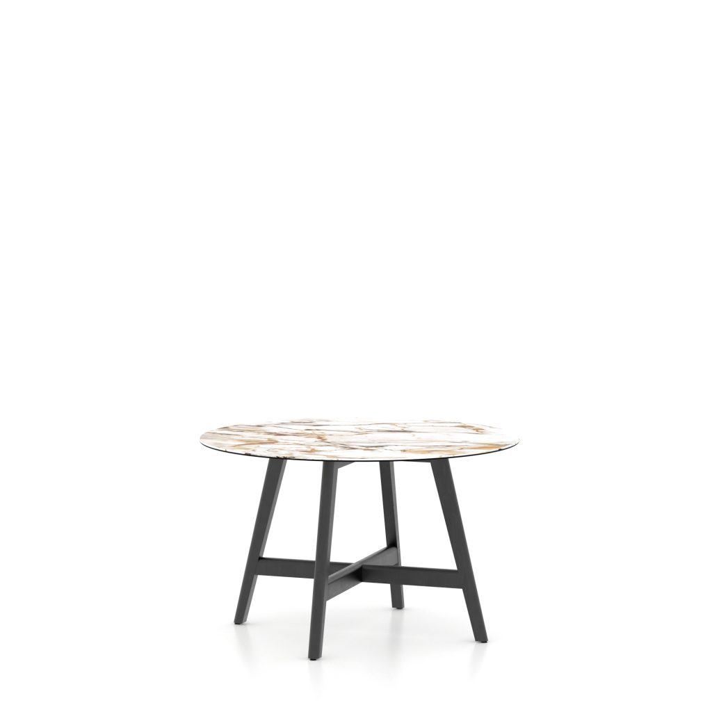 Round Porcelain Table – Base DV