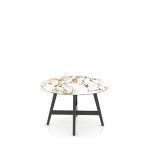 Round Porcelain Table – Base DV