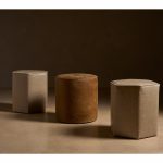 Gemma Round Ottoman - Special Order