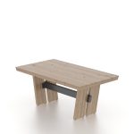 Rectangular Table – Base LU