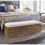 Rattan Bench