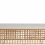 Rattan Bench