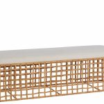 Rattan Bench