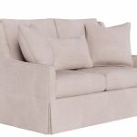 Hudson Skirted Loveseat - Special Order