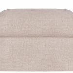 Hudson Skirted Petite Ottoman -Special Order