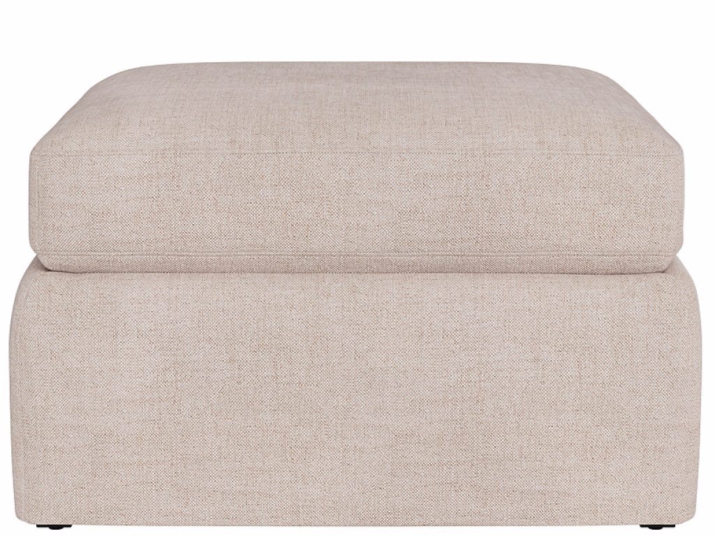 Hudson Slipcover Ottoman -Special Order