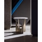 Op Art End Table