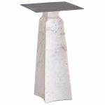 Figuration Side Table WMarble Base