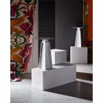 Figuration Side Table WMarble Base