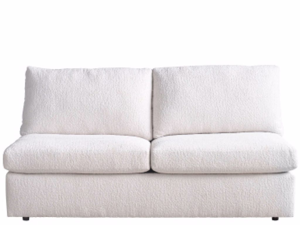 Modern U Choose Armless Loveseat - Special Order