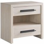River Rock Two Drawer Nightstand