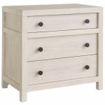 River Rock Three Drawer Nightstand