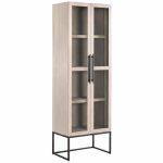 River Rock Display Cabinet