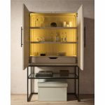 River Rock Bar Cabinet