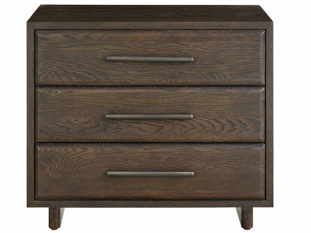 Sable Three Drawer Nightstand