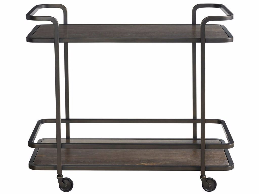 Smoked Bronze Bar Cart