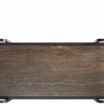 Smoked Bronze Bar Cart