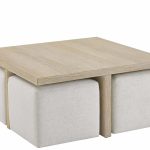 Dockside Cocktail Table with Ottomans