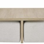Dockside Cocktail Table with Ottomans