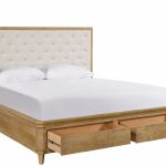 Brindle Upholstered Storage Bed Queen
