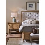 Brindle Upholstered Bed Queen