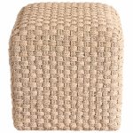 Woven Pouf