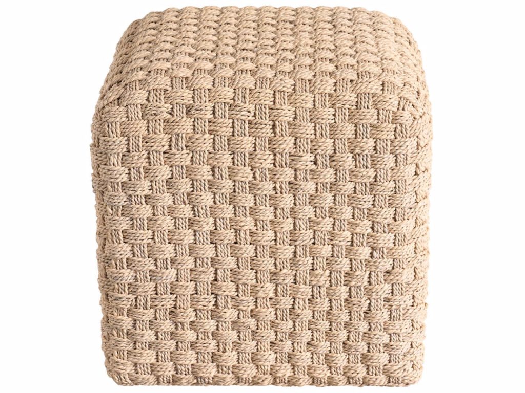 Woven Pouf