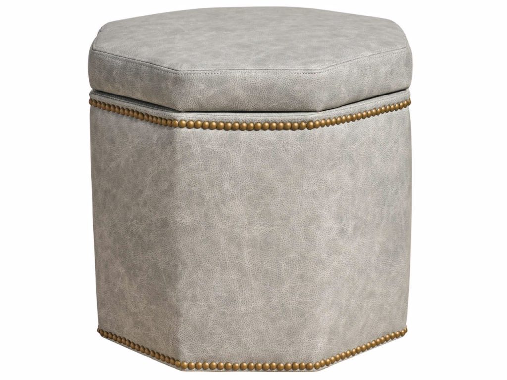 Conrad Small Storage Ottoman - Special Order