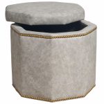 Conrad Small Storage Ottoman - Special Order