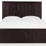 Driftwood King Panel Bed