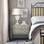Ciao Bella Two-Drawer Nightstand- Speckled Gray