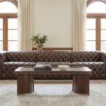 Melange Contours Cocktail Table