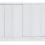 Melange Corinth Four Door Entertainment Console