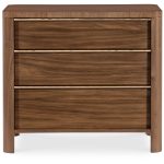 Eleana Three Drawer Nightstand