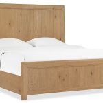 Driftwood California King Panel Bed