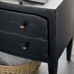 Ciao Bella Two-Drawer Nightstand- Black