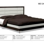 American Modern 2A Queen 12 Panel Upholstered Bed