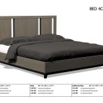 American Modern 4C Queen Wood Bed