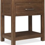 Driftwood One-Drawer Nightstand