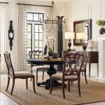 Charleston Round Pedestal Dining Table with 1-20in Leaf