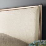 Westwood California King Upholstered Metal Bed