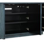 Melange Round Valley Three Door Entertainment Credenza