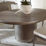 Modern Mood Round Dining Table with 1-18in Leaf