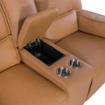 Miles Zero Gravity Console Loveseat with Power Recline & Power Headrest