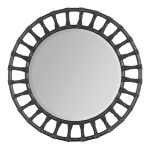 Retreat Pole Rattan Accent Mirror